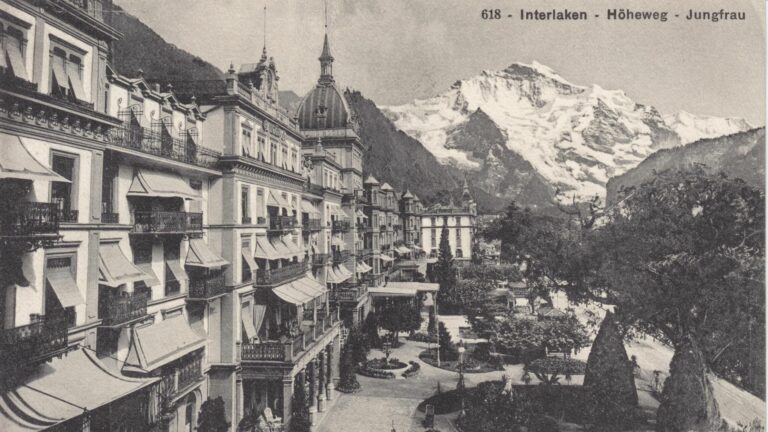 Hotel Interlaken - altes Foto