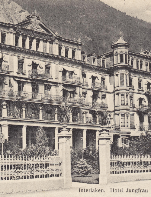 Hotel Interlaken - altes Foto